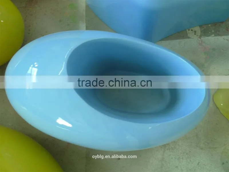 decorative fiberglass planter garden flowerpot