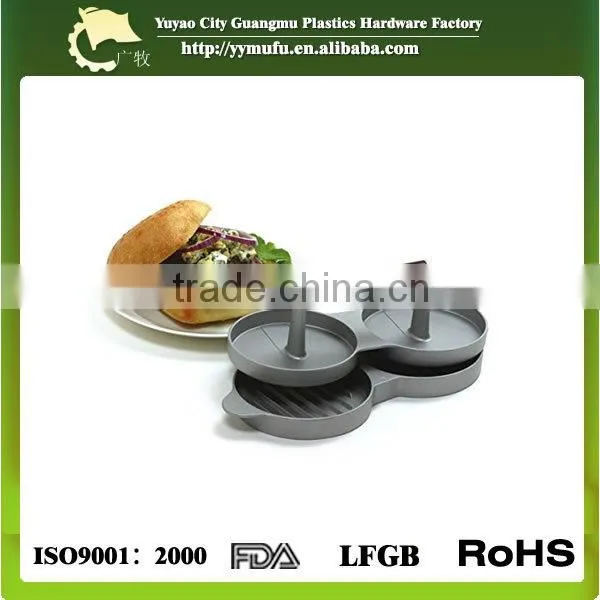 Good products are on sale Aluminum Double Burger Press Set