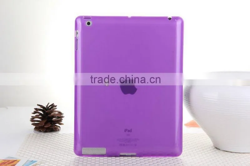 Ultraslim Flexible Pure Color TPU Case for iPad 2,3,4,5