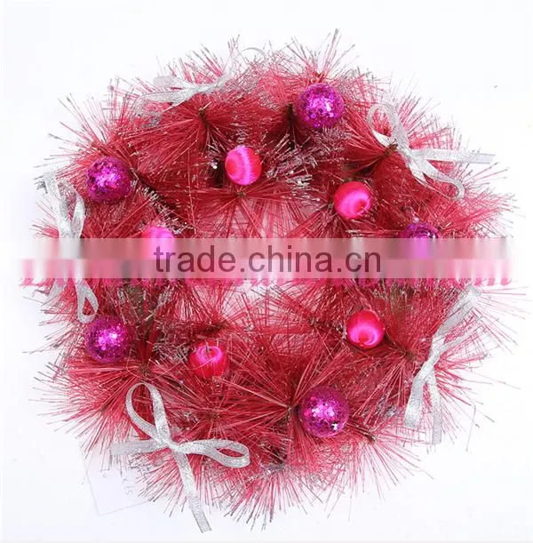 Christmas wreath 12 inch for christmas decoration