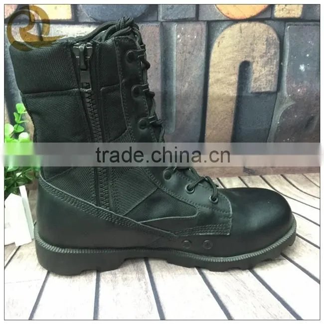 Fashion military waterproof police tactical combat boots men