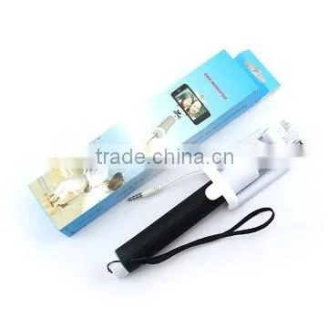 2015 selfie stick flexion with bluetooth shutter button zoom for ipad