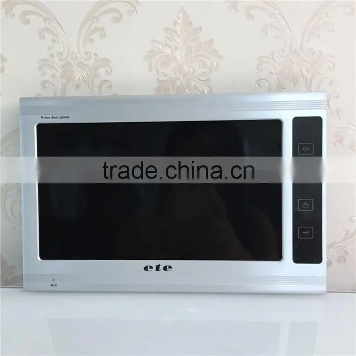9 inch doorbell/ door phone intercom system night vision waterproof video doorbell