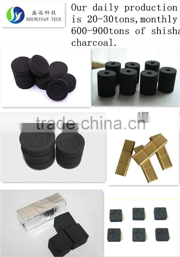 10pcs*10rolls/box 38mm electric shisha wood charcoal market