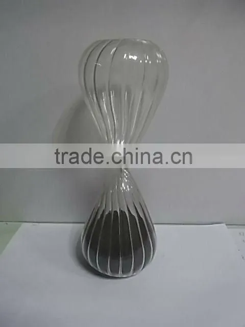 fair wholesale transparent sand timer hourglass handicrafts