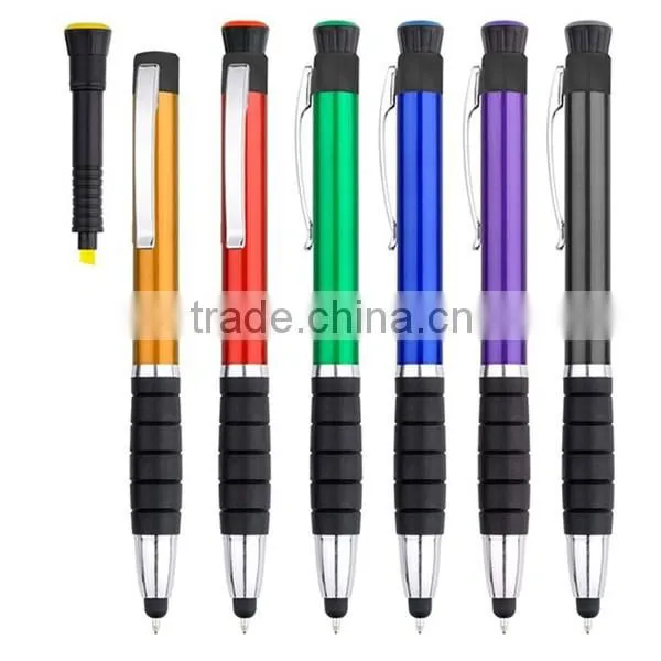 Highly-efficient Newest style plastic multi function pen