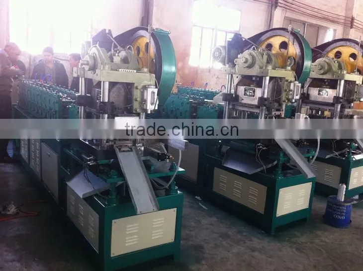 High quality drawer slide manufactory, 27mm ball bearing drawer slide, roller forming machine of ball bearing slide