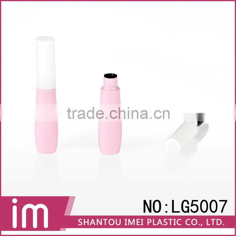 mini empty pink clear mascara tube