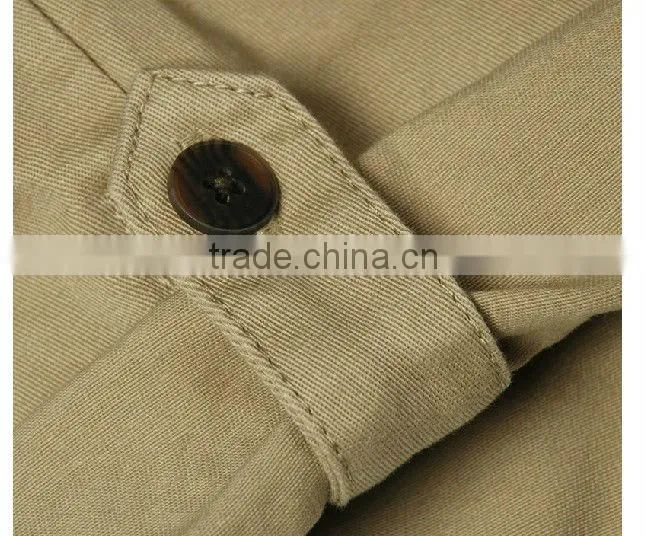Khaki stylish summer sports short pants