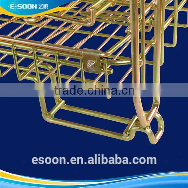 Metal box container wheel storage tank