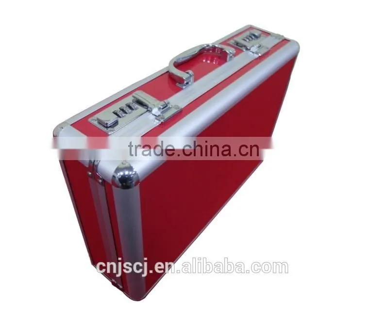Red with various color with password lock aluminum aluminum portable tool box
