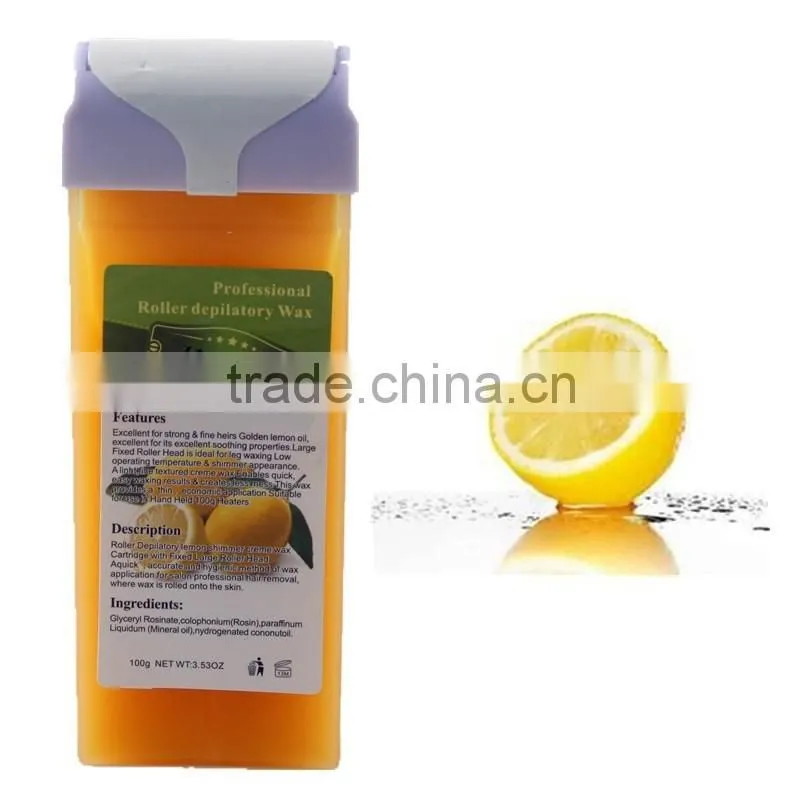 100ml Hair Removal Wax Series Refillable Roll On Depilatory Hot Wax Hair Removal Cream
