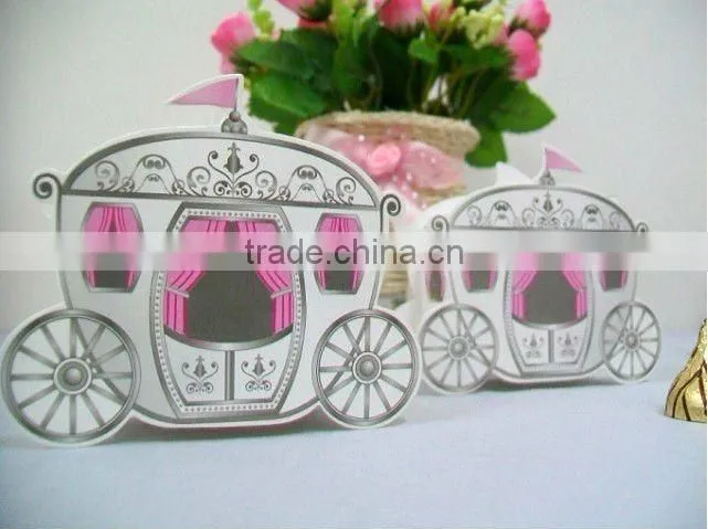 Wedding favor Enchanted Carriage Favor Boxes