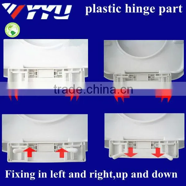 1040 D shape bathroom fittings for toilet seat