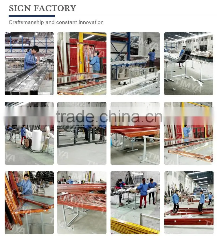 Aluminium Stained Glass Windows And Doors Profile