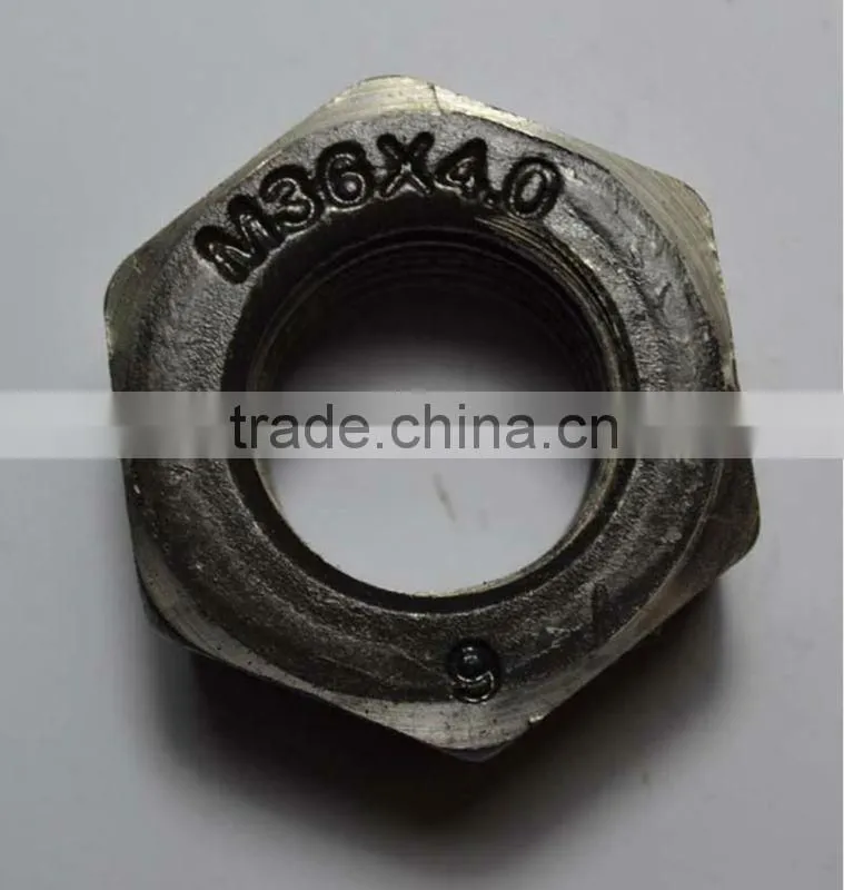 M36 to M64 din934 nut small quantity order