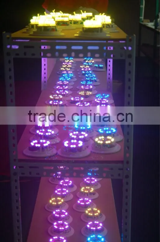 rechargeable led light base with remote control for LED furniture