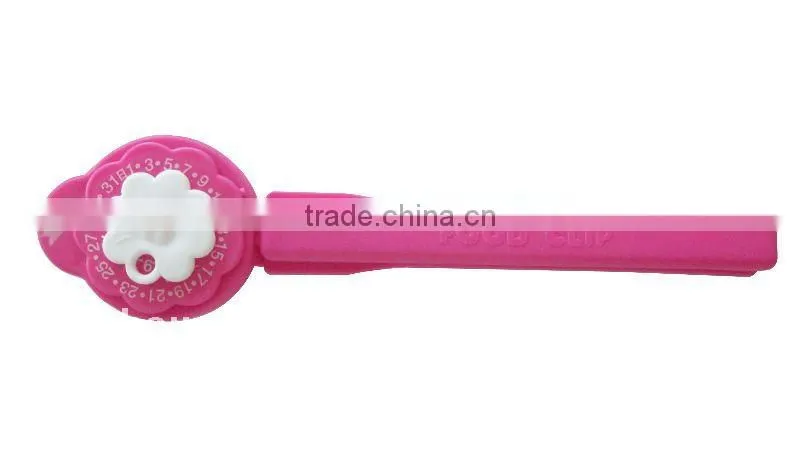 Plastic food bag clip