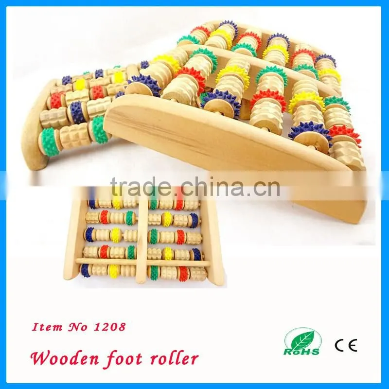 Wooden Reflexology Foot Massage Roller