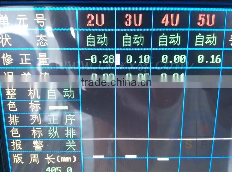 Kesai brand printing computer automatic color register control system
