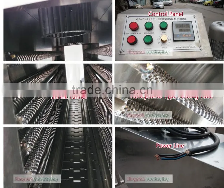GP403 Semi-Auto Heat Shrink Sleeve Label Machine
