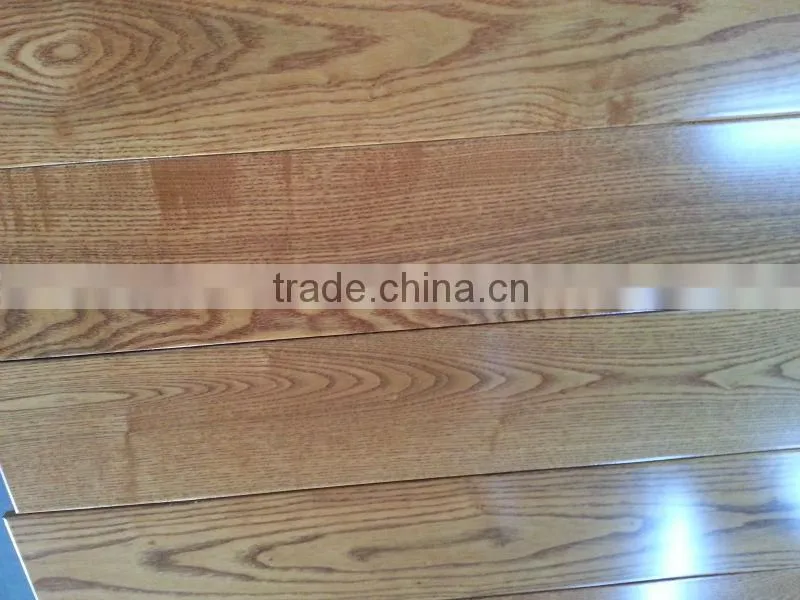 2013 Cut-price Light Glossy Ash Solid Wood Flooring