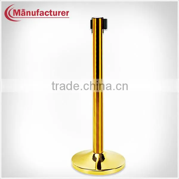 Airport Retractable Queue Management Pole Stanchions for Sale