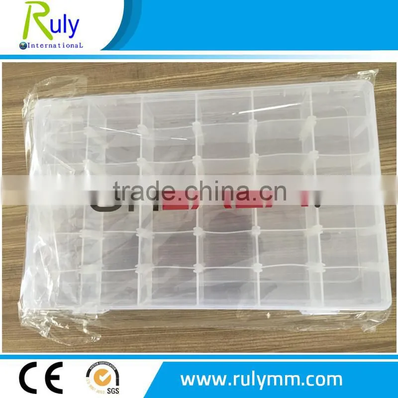 Promotional Colorful High Quality 36 Compartment Pill Box