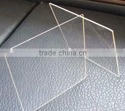 Shatteproof low iron tempered glass