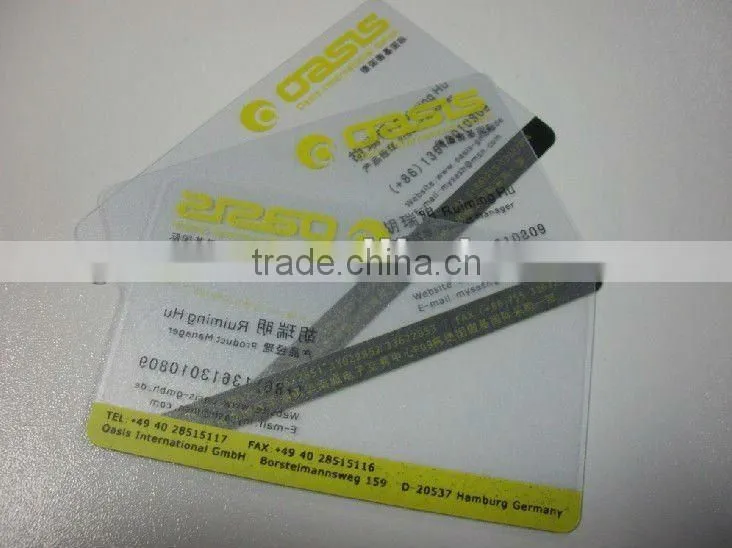 Plastic Card PVC Card VIP Card Manufacturer