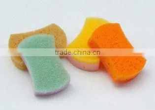 Compressed magic eraser sponge kitchen