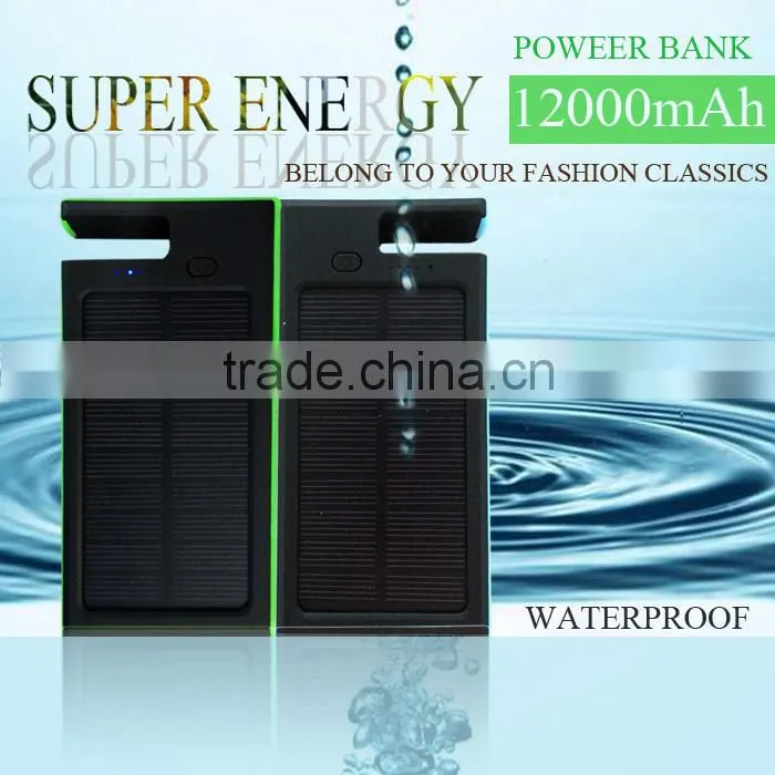 12000mah powerbank/5000mah power bank with led flashlight and screen