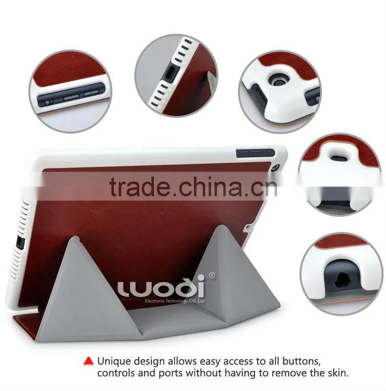 made in china transformer stand case for ipad air