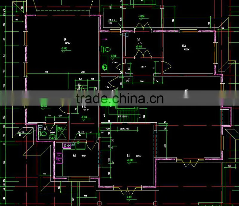 CHINA prefab villa house for residential