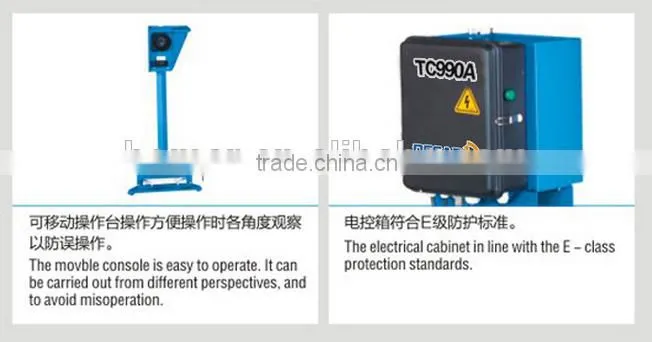 Dumper Truck Tyre Changer TC990A for Tyre of Heavy Duty Trucks