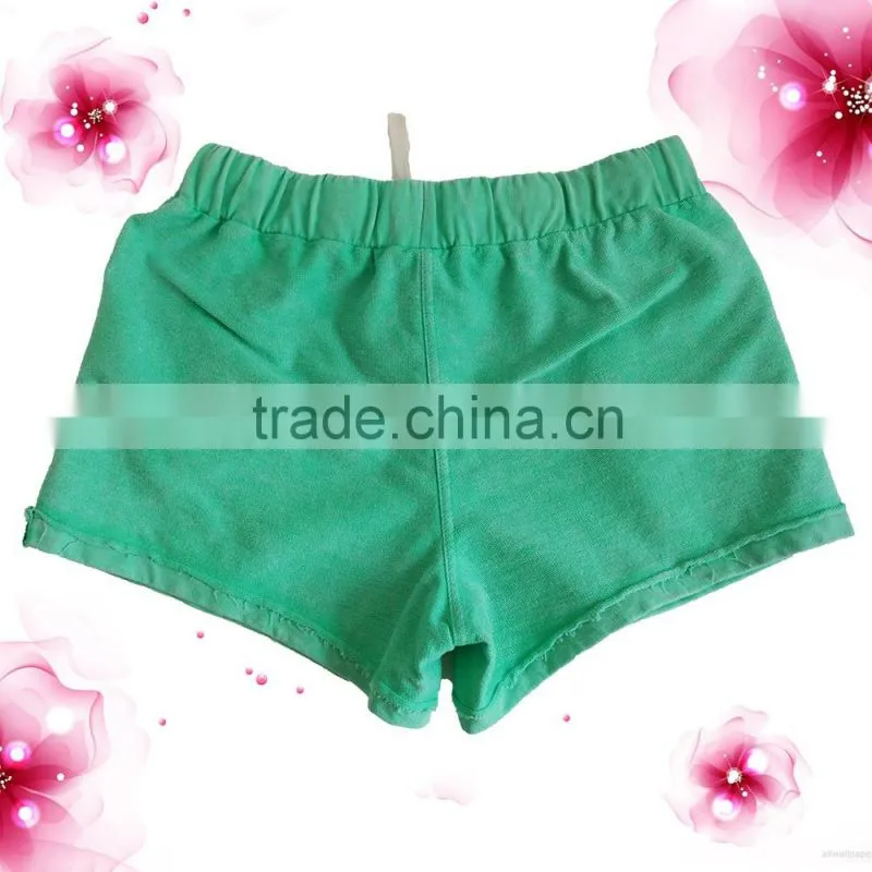 Kevince terry fashion snowflake wash shorts knitting woman clothing stone wash MOQ 2000pcs