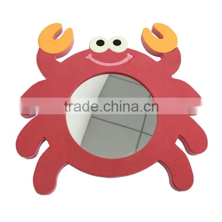 EVA Foam Cute Bathroom Animal Mirror For Children