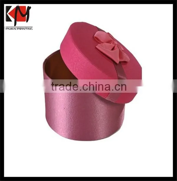 Custom Design Printed Round Flower Box Round Luxury Gift Box