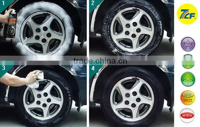car & motorcycle tire shine