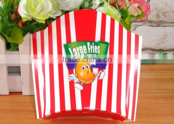 Potato Chips box fast food packaging paper box