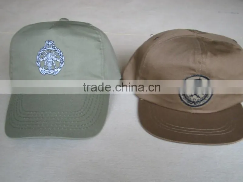 Wholesale Hats And Caps Brand Black/Gray 6 panel baseball cap and hat