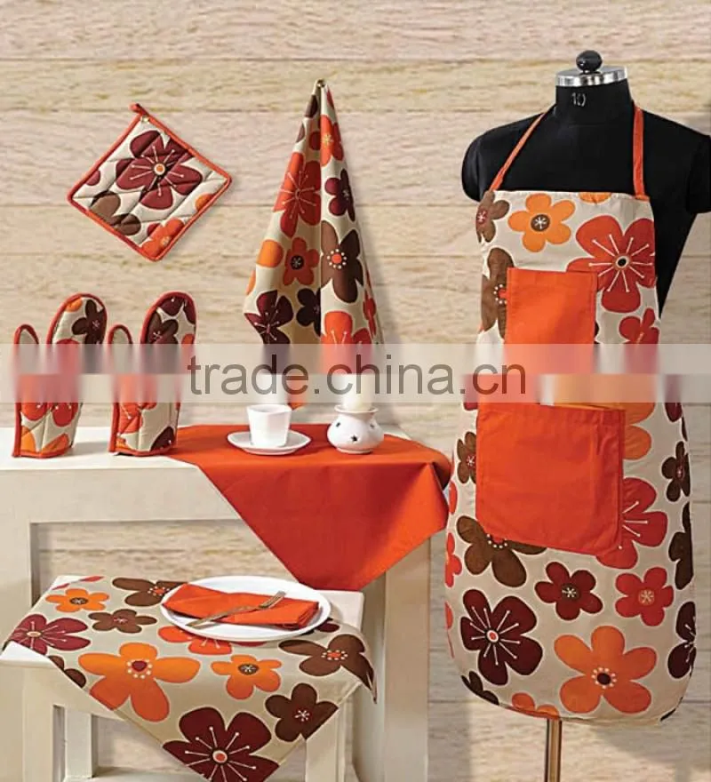 2016 new design Printed oven mittens