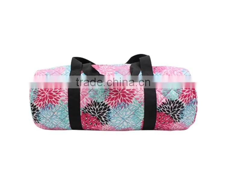 Hot sale In USA Market Printing flower travel luggage bags