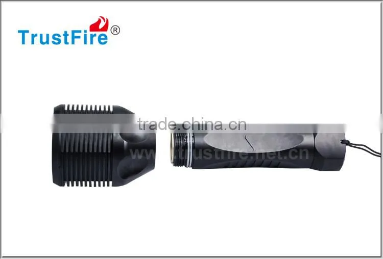 High quality diving torch TrustFire DF005 5 leds flashlight Cree XML-T6 diving torch underwater more than 100 meters