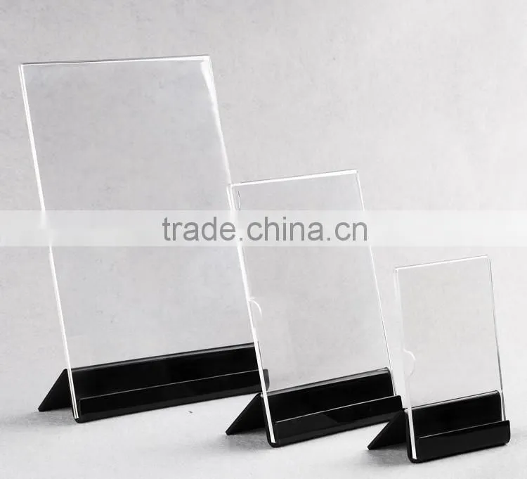 acrylic sign holder supplier made in China