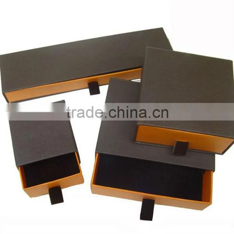 High quality cardboard gift packaging box for jewels / paper box packaging