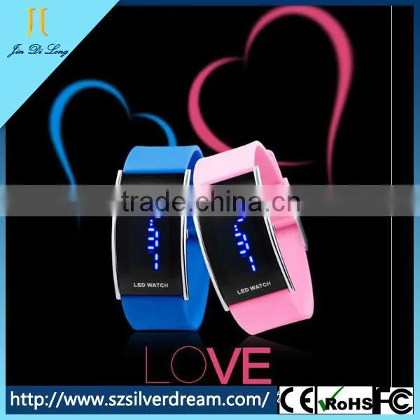 Mens Watches Stainless Steel Back Water Resistant led Watch