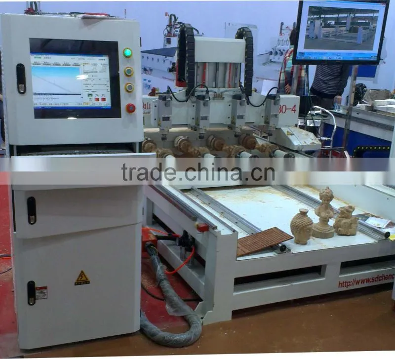 CNC Router Machine.Wood.4 axis 2016 machine 3d cnc router cuting machine1cnc router machine.W2016