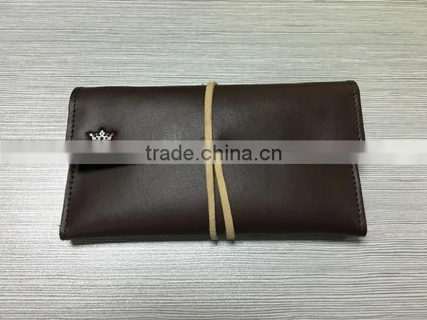 Customized design Wholesale Genuine Cowhide Leather Tobacco Pouch Cigarette Pouches
