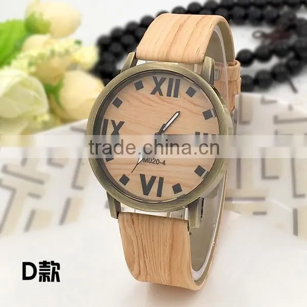 Good Quality Personality Wood Design Watch Custom